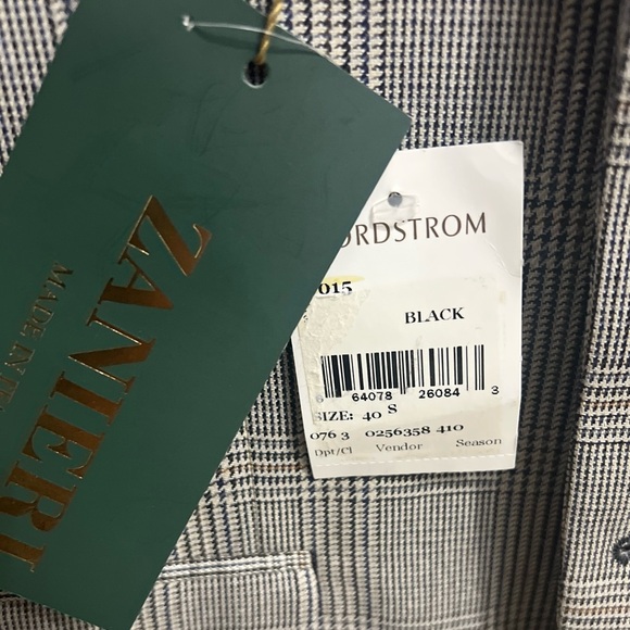 Zanieri mens blazer 40s new with tags - Picture 3 of 3